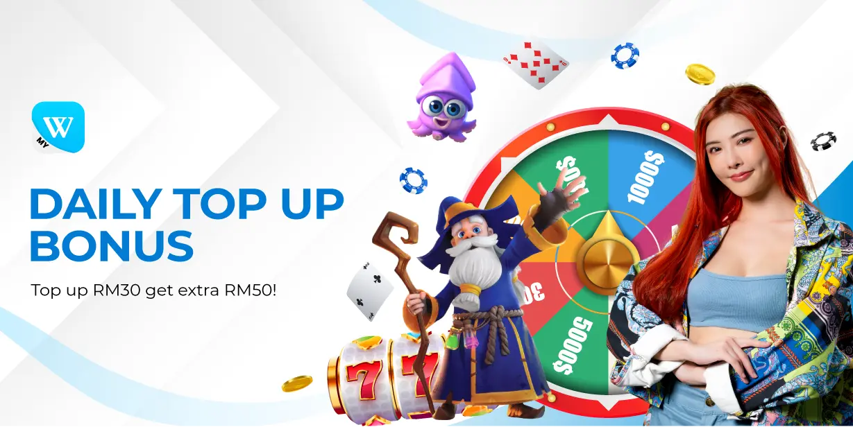 Winbox daily top up bonus